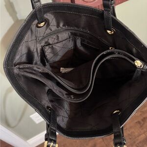 Black Tote Bag with Spacious Interior and Quality Construction